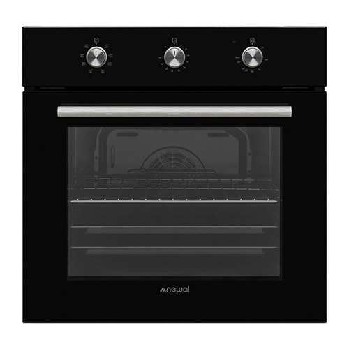 BOV845/2 Newal Ankastre Fırın Siyah