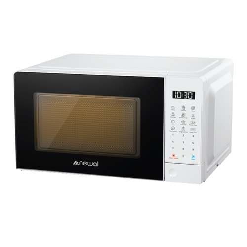 MWO2510/1 Newal Beyaz Mikrodalga 20L Dijital
