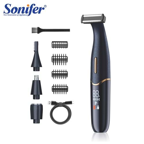 SF9564 Sonifer Tıraş Makinesi 4in1