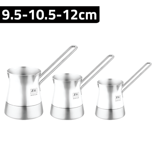 Newal ZCP1158 Çelik Cezve Seti