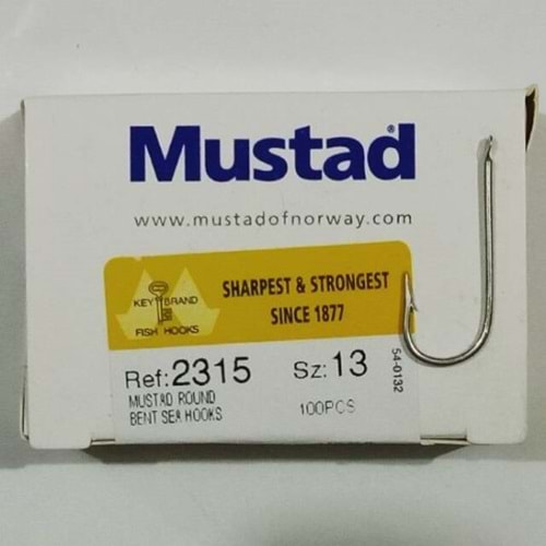 MUSTAD 2315 DT İĞNE ( 100 AD ) - BEYAZ - 16