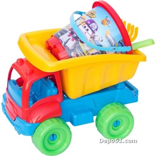 PLAJ KOVA SETİ KAMYONLU BÜYÜK XL