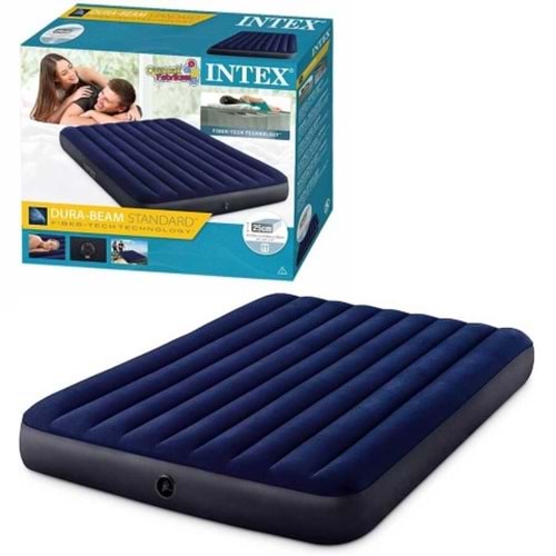 INTEX KUMAŞ YATAK I KİŞİLİK - 64757 ( 1MX1.90MX25CM)