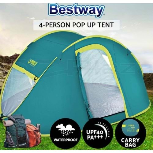 BESTWAY AT KUR ÇADIR 68087 - IV KİŞİLİK TURQUAZ