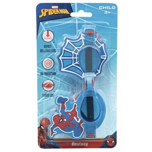 BESTWAY GOGGLE DELUX SPIDERMAN