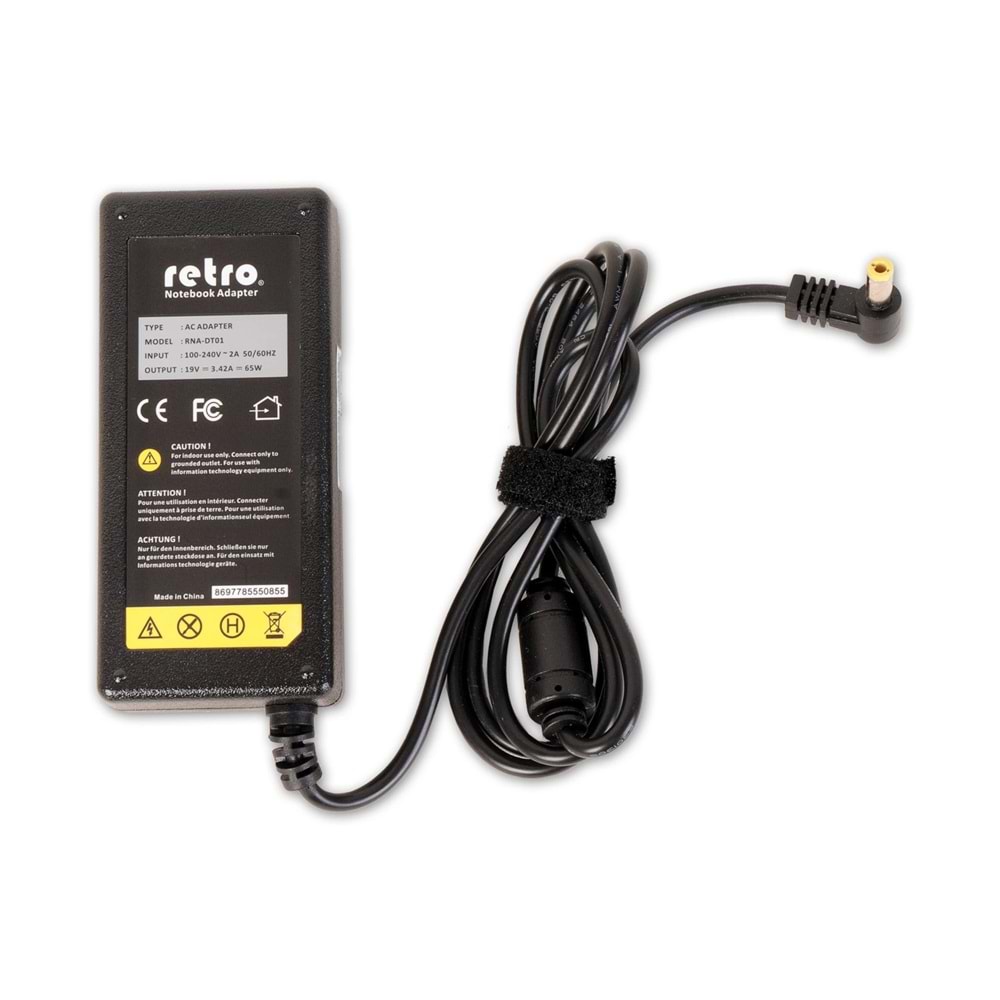 ADAPTOR DCA-A001 19V 3.42A 65W 2.5mm5.5mm