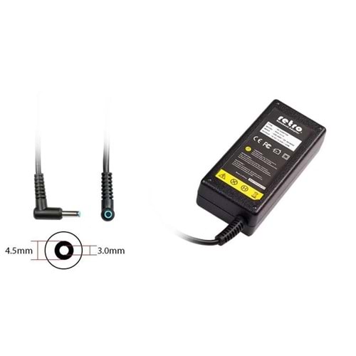 ADAPTOR DCA-HC074 19.5V 3.33A 65W 3.0mm4.5mm