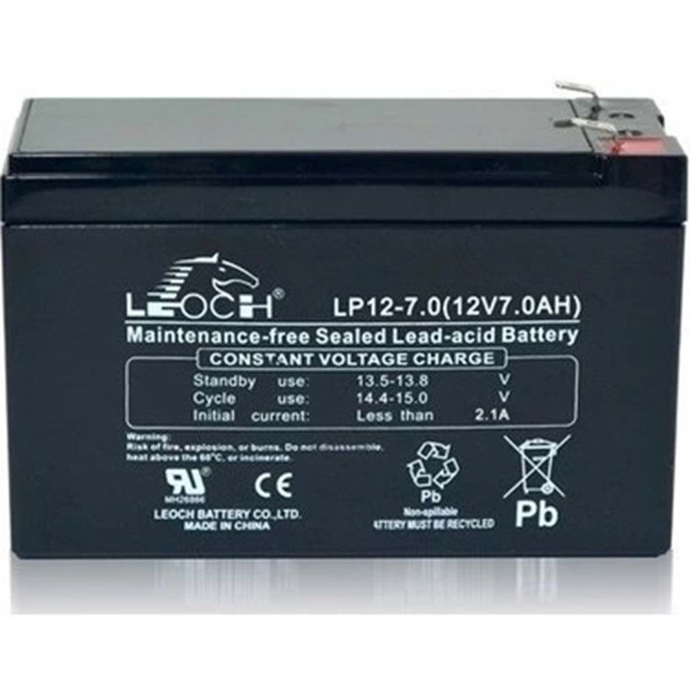 Akü Leoch 12V 7A