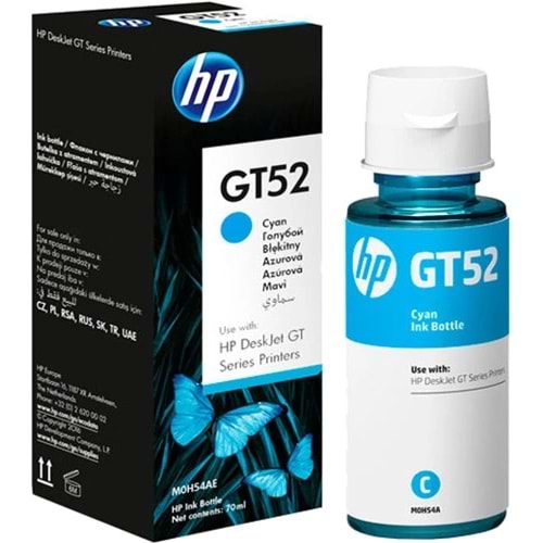 Kartuş HP GT52 Mavi