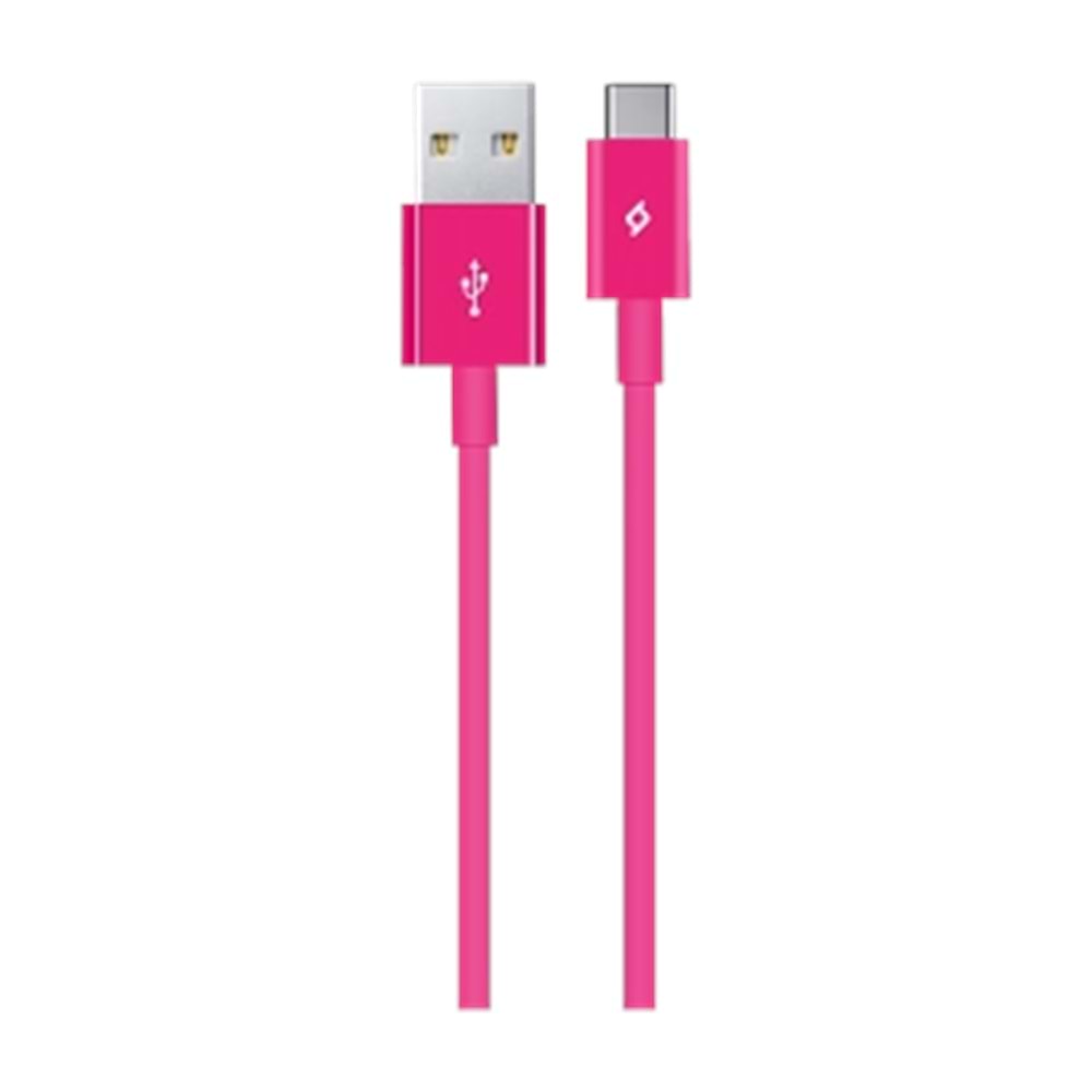 Kablo Ttec 2Dk12P Type-C Pembe 1Mt