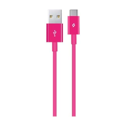 Kablo Ttec 2Dk12P Type-C Pembe 1Mt