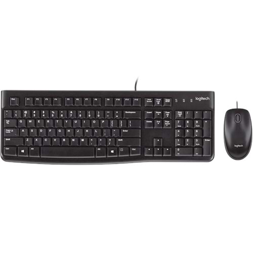 Klavyemouse Set Logıtech Mk120 Q Sıyah 920-002560 Tr Layout