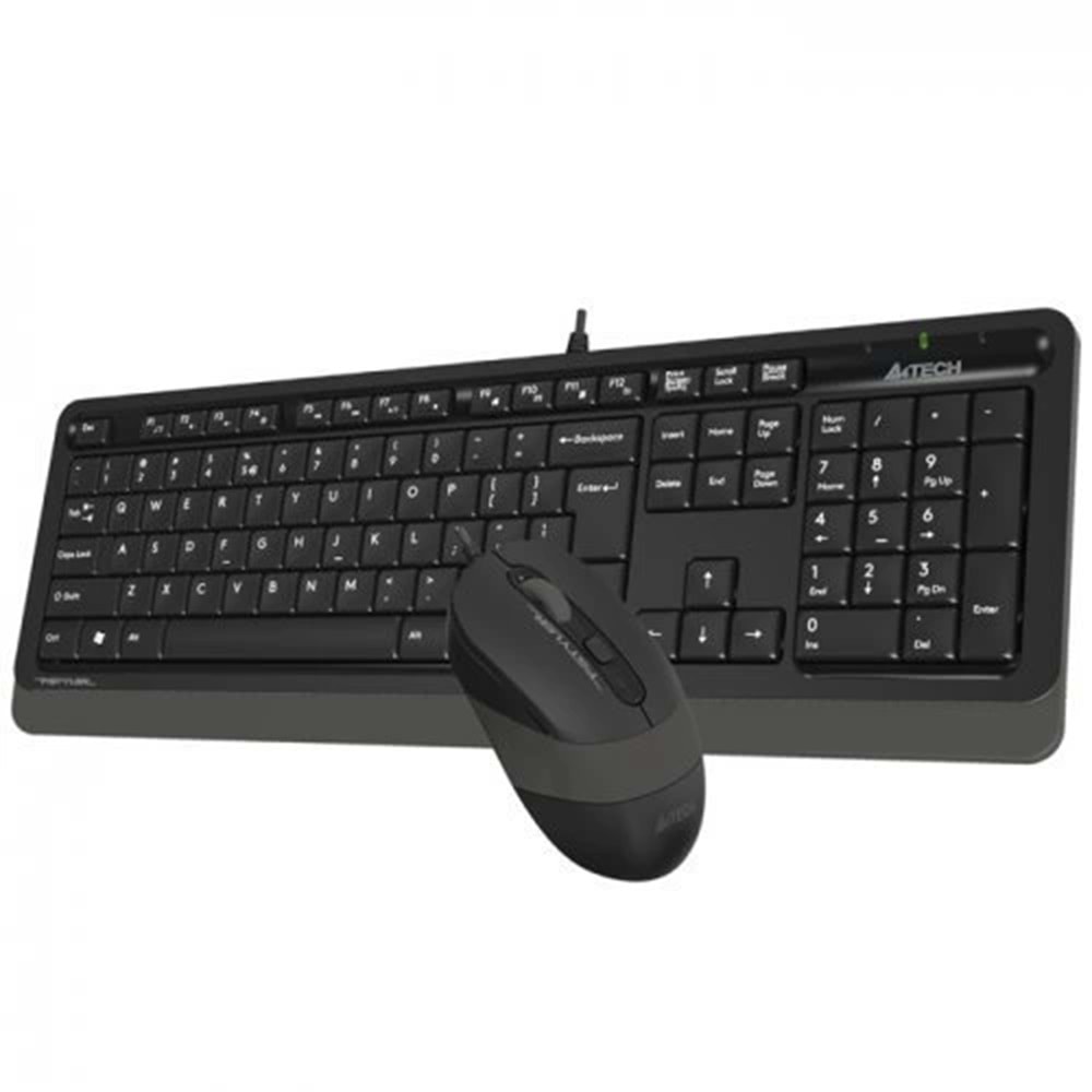 Klavyemouse A4Tech F1010 Mm Q Grı Usb Tr Layout