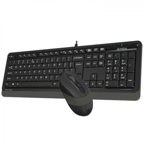 Klavyemouse A4Tech F1010 Mm Q Grı Usb Tr Layout
