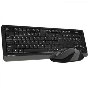 Kablosuz KlavyeMouse A4Tech Fg1010 Q Gri Tr Layout