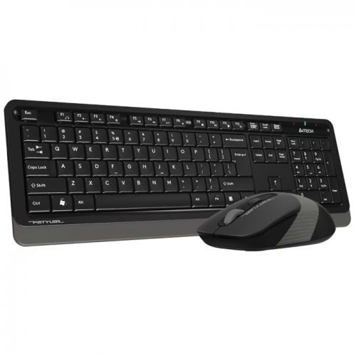 Kablosuz KlavyeMouse A4Tech Fg1010 Q Gri Tr Layout