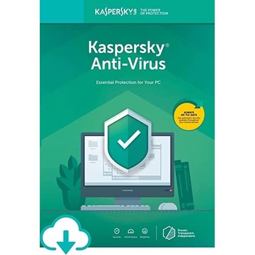 Antıvırus Kaspersky 1 Yıl 4 Pc