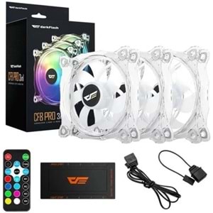 Kasa Fanı Darkflash CF8 PRO ARGB