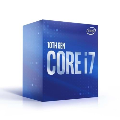 İşlemci Intel İ7-10700K 3.8 Ghz 5.1 Ghz Lga1200P