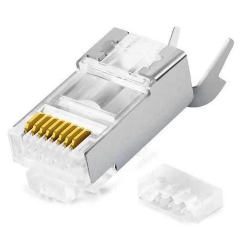 Aksesuar Q-Port Q-J710M Cat7 Konnektor Ve Ayraç 10 Adet
