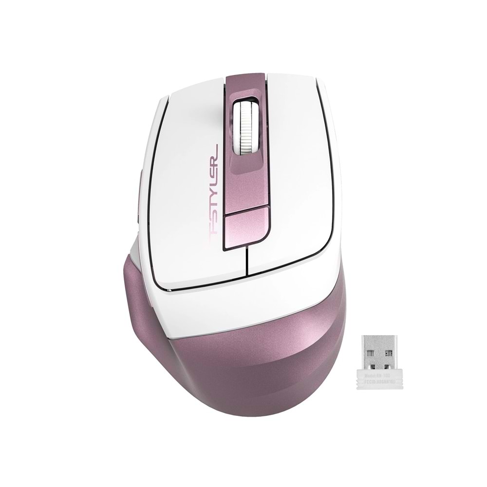 Kablosuz Mouse A4Tech Fg35 Pembe 2000Dpı