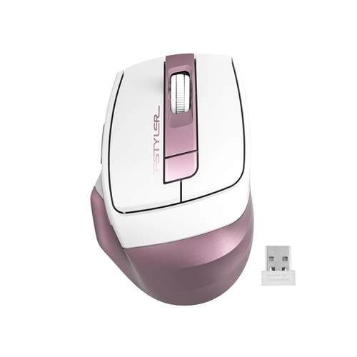 Kablosuz Mouse A4Tech Fg35 Pembe 2000Dpı