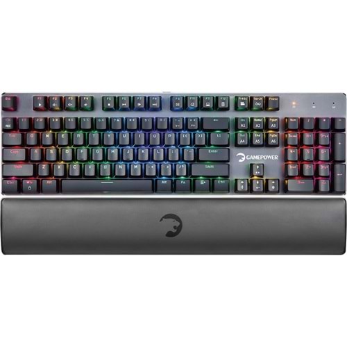 Klavye Gamepower Ogre Rgb Mekanik Klavye Mavi Switch Tr Layout