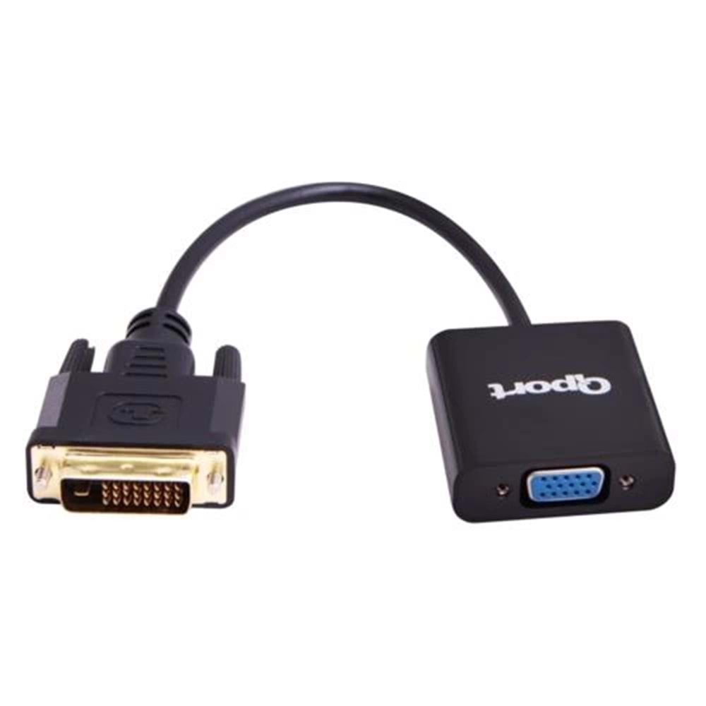 Adaptor Qport Q-Vdv2 Dvı 24+1 To Vga Donusturucu