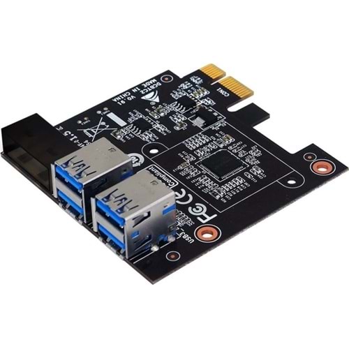 Bıostar Pcı-E 1X To 4X Usb3.0 Rıser Adaptor Dcbtc2