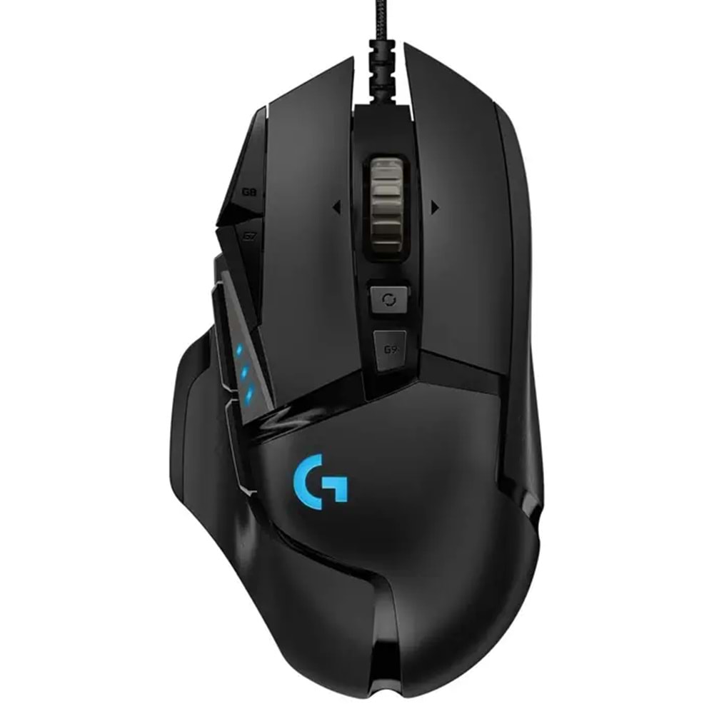Mouse Logitech G G502 Hero LightSync 25600Dpi Kablolu 910-005471 Siyah