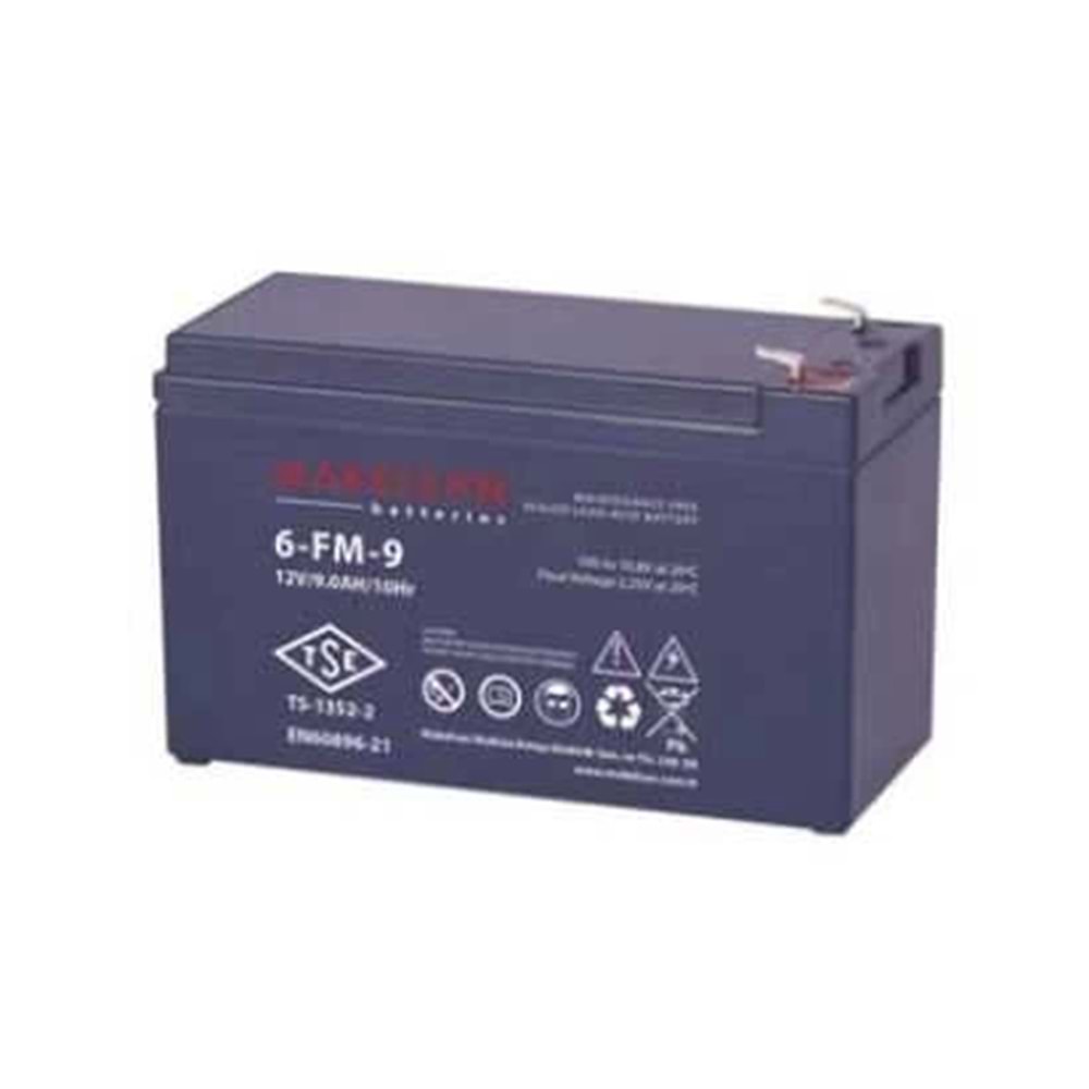 Akü Makelsan 12V 9Ah