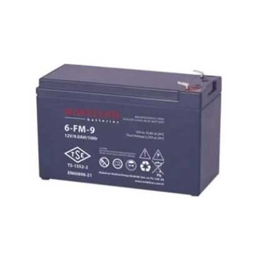 Akü Makelsan 12V 9Ah