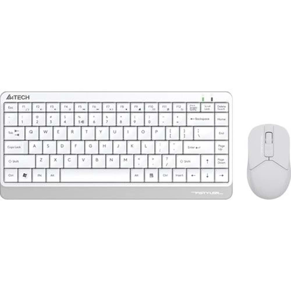 Kablosuz Klavyemouse A4Tech Fg1112 2.4 Mını Beyaz Tr Layout