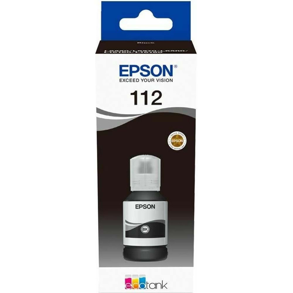 Kartuş Epson C13T06C14A 112 Black 127ml