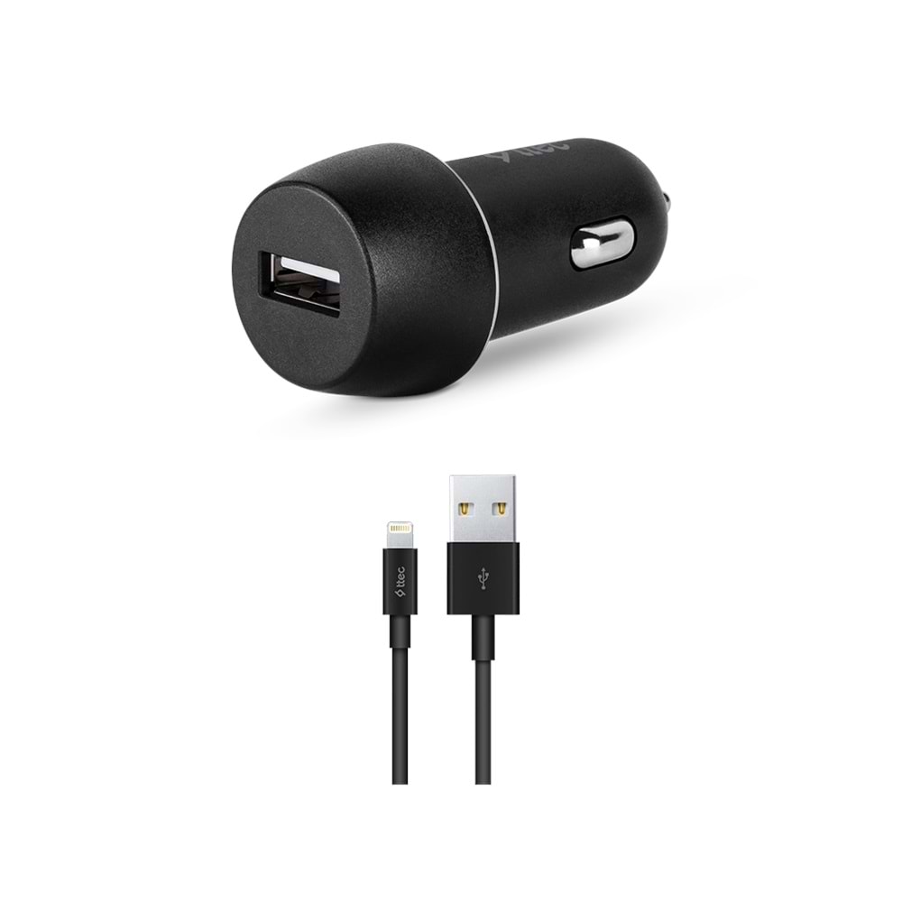 Ttec 2Cks20Ls Araç Şarjeri + Lıghtnıng Cable