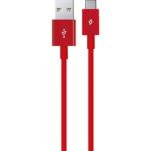Kablo Ttec 2Dk12K Type-C Kırmızı 1Mt
