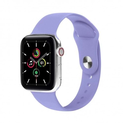 Kordon Zr-Slkn-55 Apple Watch 42/44/45Mm Mor Sılıkon