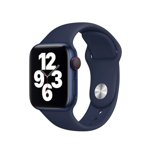 Kordon Zr-Slk-39 Apple Watch 42/44/45Mm Lacivert Sılıkon