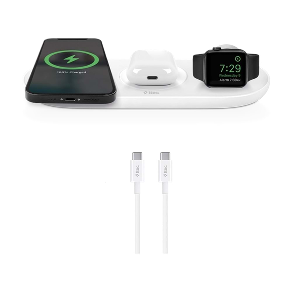 Ttec 2Ks16 Aırcharger Trıo Kablosuz 15W