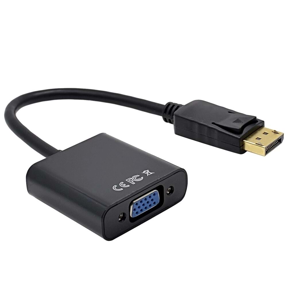 AKSESUAR DISPLAY PORT TO VGA CEVIRICI