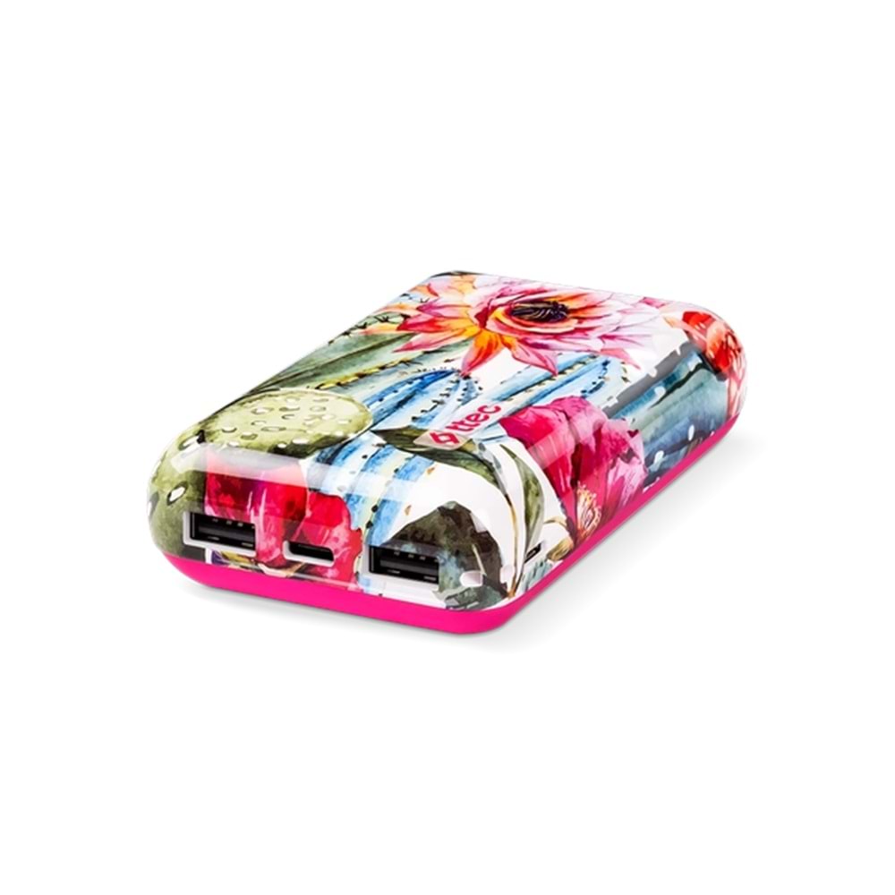 Powerbank Ttec Artpower 2Bb188Kc Cactus Flower 10000Mah