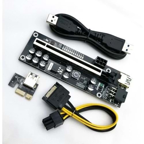 Aksesuar Rıser Kart Pcı-E 1X To 16X 6 Pin Ver011 Pro