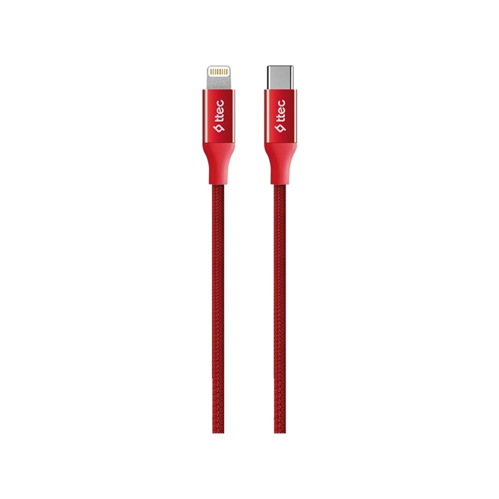 TTEC 2DK41K AlumiCable Type-c - Lightning Hızlı Şarj Kablosu 150cm