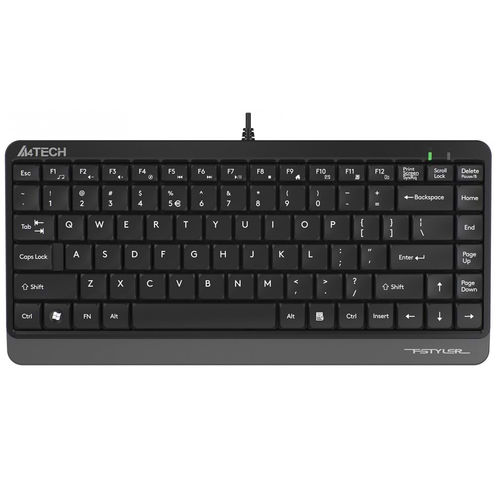 Klavye A4Tech Fk11 Q Mini Siyah Usb Tr Layout