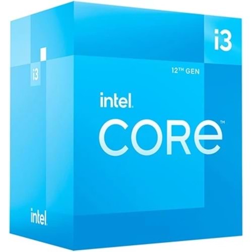 İŞLEMCİ INTEL I3-12100F 3.3 GHZ 12MB LGA1700P