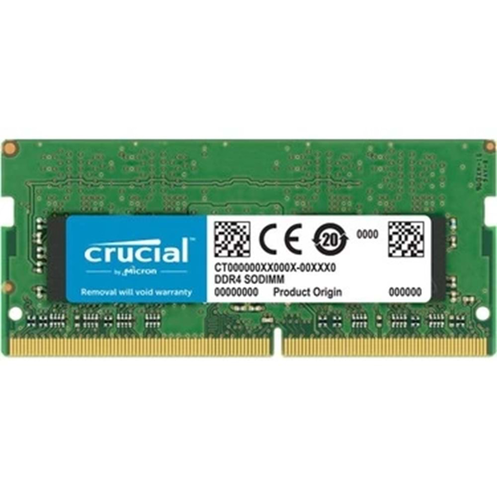 Bellek Crucial 32Gb 3200Mhz Ddr4 Ct32G4Sfd832A Notebook