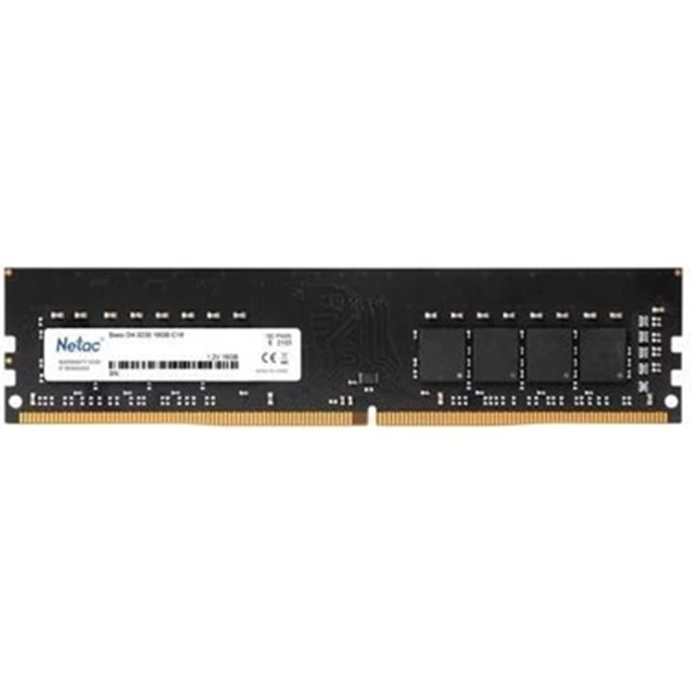 Bellek Netac Basıc 16Gb 3200Mhz Ddr4 Ntbsd4P32Sp-16
