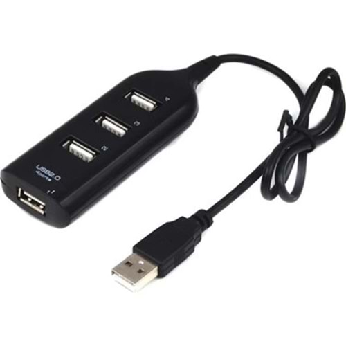 Usb Çoklayıcı Qport Q-Uc201 Usb 2.0 4 Port