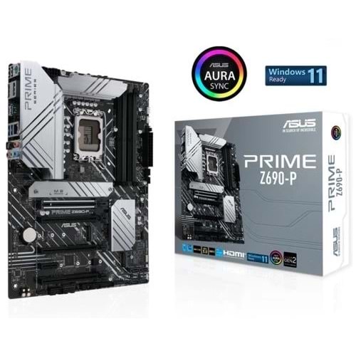 Anakart Asus Prıme Z690-P Ddr4 S+V+Gl 1700P