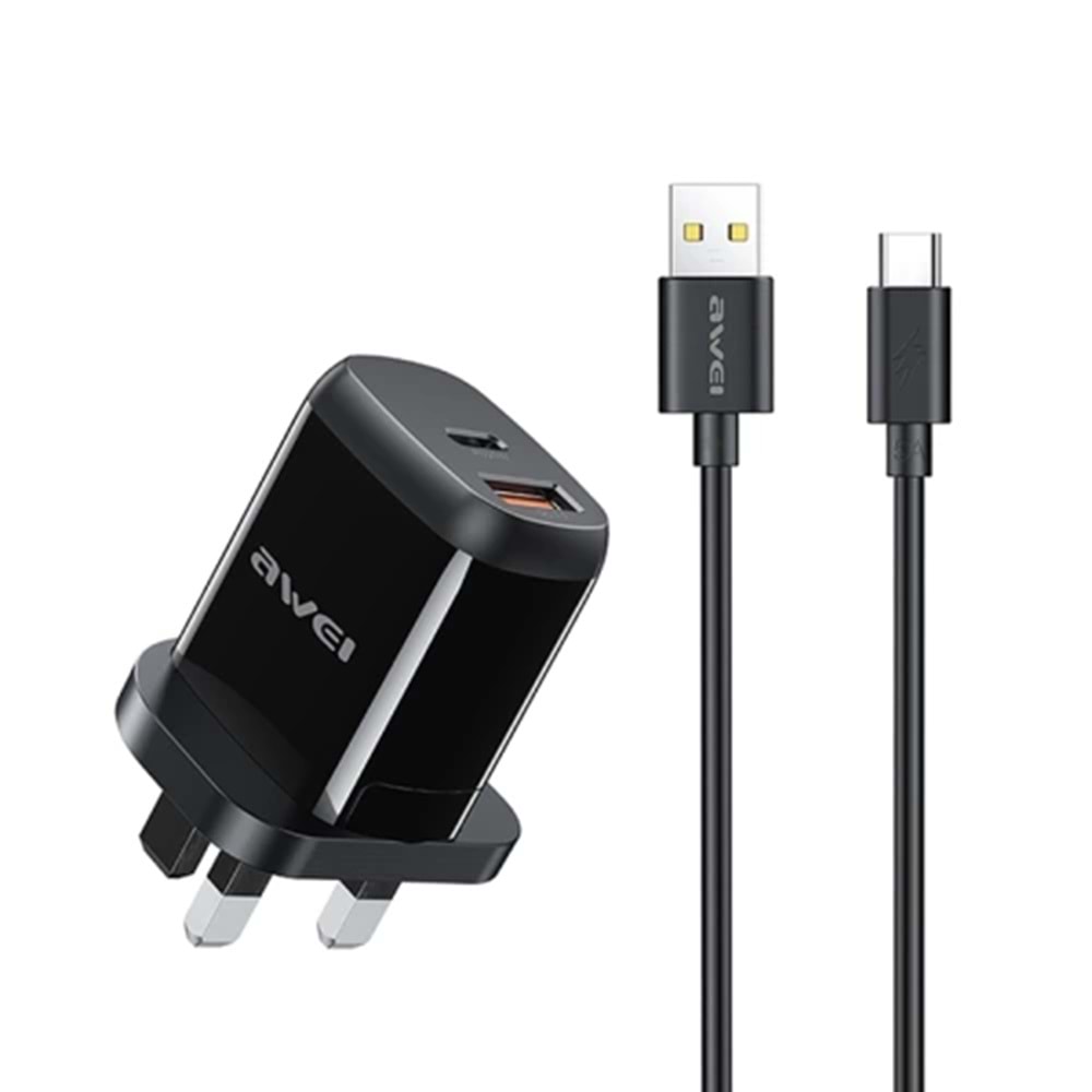 Şarh Cihazı Aweı Pd1 Qc3.0/Pd + Usb/Type-C
